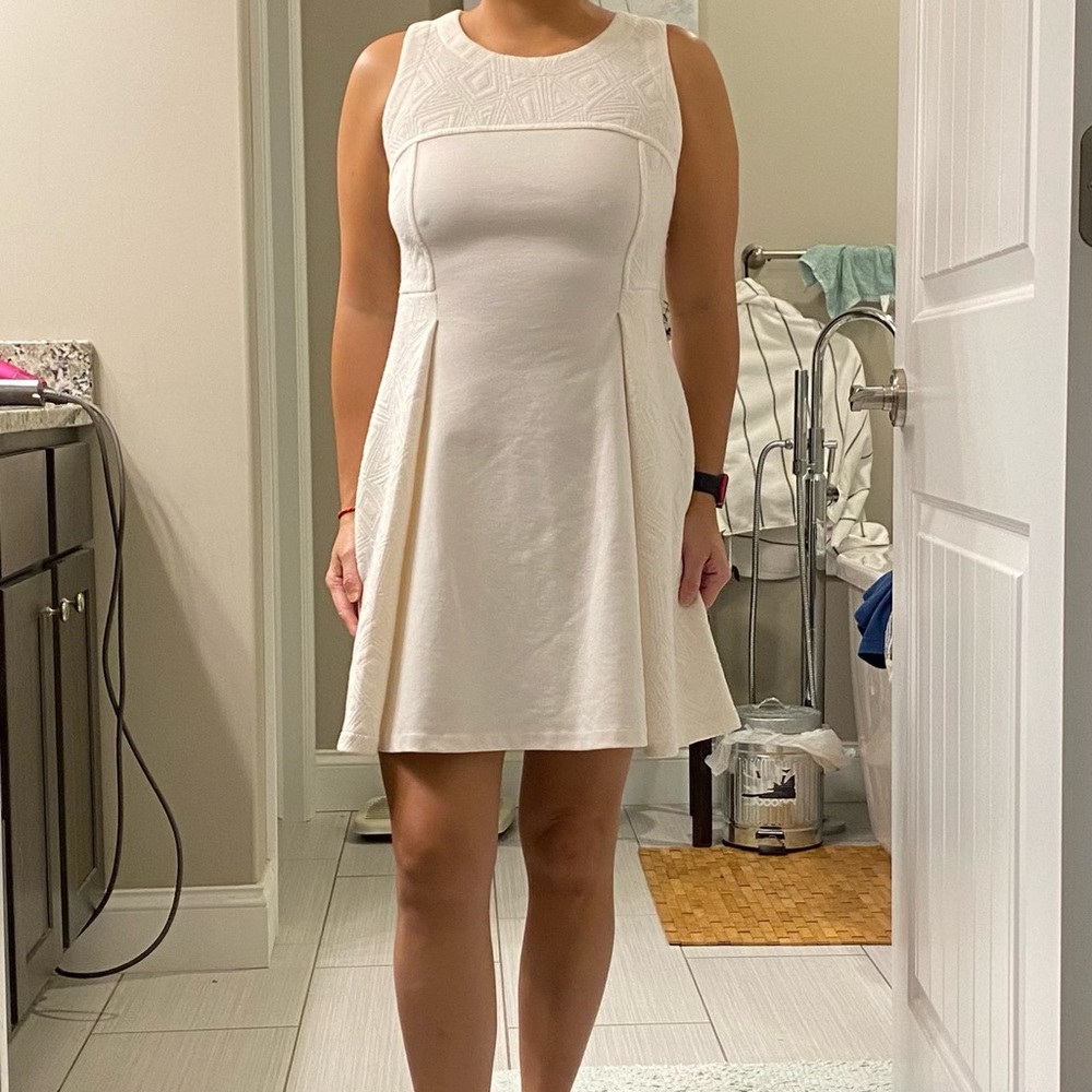 Labworks sleeveless dress white
